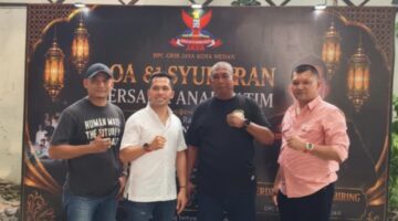 Ribuan Banner Digital Hingga Karangan Bunga Warnai Kemeriahan Syukuran HUT ke 39 Pembina DPC GRIB Jaya Medan Ferdy Sanjaya Sembiring